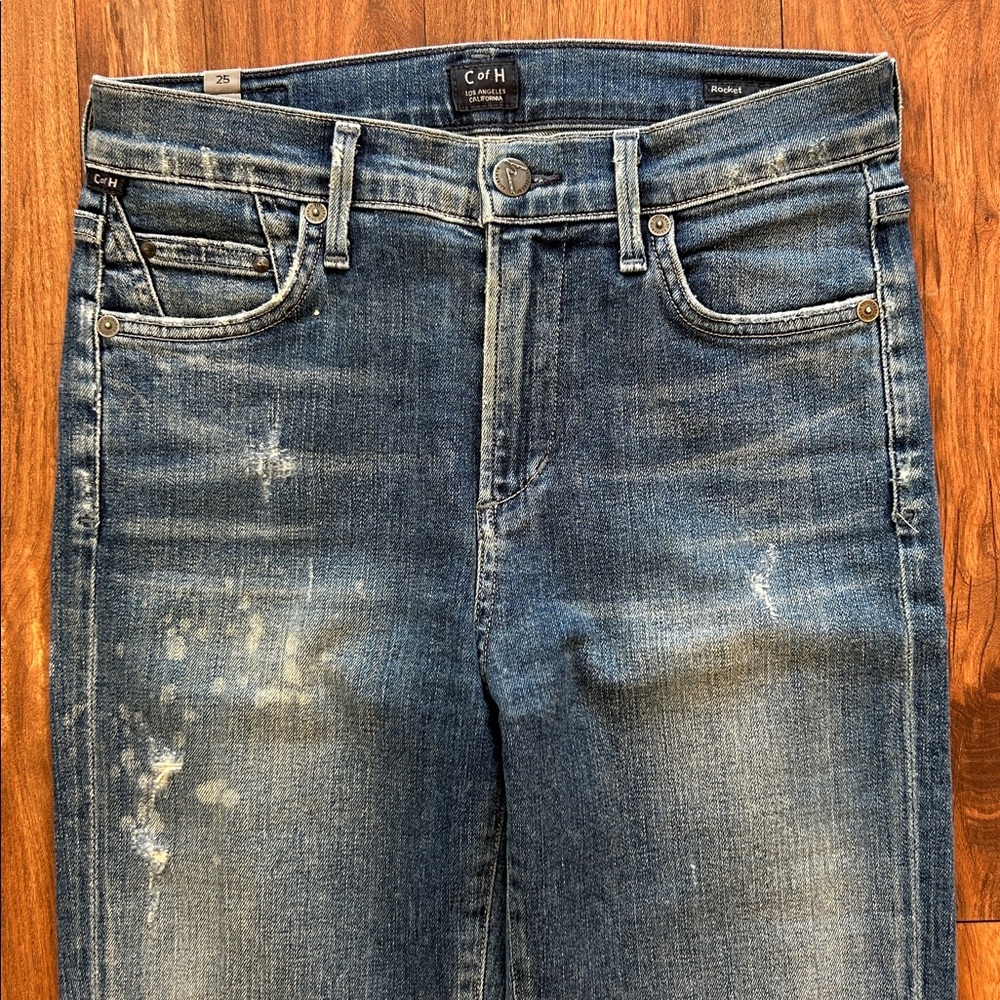 Citizens of humanity rocket, high-rise, skinny jeans